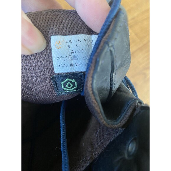 Timberland Mens 9 Field Boots Waterproof Navy Blue Nubuck Leather Gorpcore GUC - Picture 7 of 8